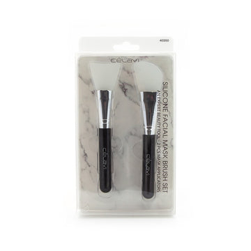 Celavi Silicone Facial Mask Brush Set | Shop Amina Beauty